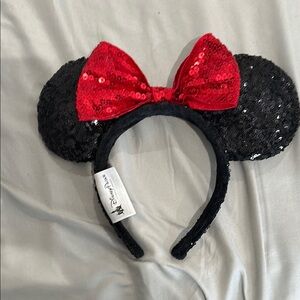 Disney Sequin Minnie Mouse Ears Headband